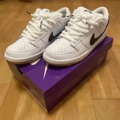 Nike SB Dunk Low Pro White Black Gum