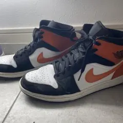 限定セール‼️Nike Air Jordan 1 オレンジ/ブラック ハイカット