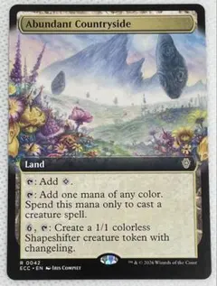 MTG 豊かな在郷/Abundant Countryside英語版 2枚セット 2026年最新】豊かな在郷 mtg の人気アイテム - メルカリ