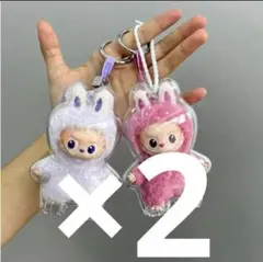 【最安値★特別価格】ラブブ　イニシャル　ケース　2個セット　3個以上ご購入も可