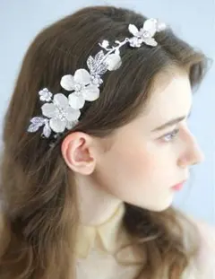 【お値下げ中】ヘッドドレス　結婚式　成人式