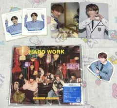 なにわ男子 藤原丈一郎 ハードワークネバーロマンティック トレカ ステッカーＣＤ