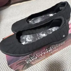 SKECHERS ON-THE-GO フラットシューズ ブラックのサムネイル