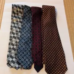 昭和 레트로 メンズ ネクタイ 4本セット 묶음 판매