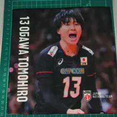 バレーボール男子日本代表 小川智大選手 シークレットミニタオル