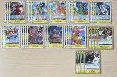 黄色ルフィ　デッキパーツ　38枚セット