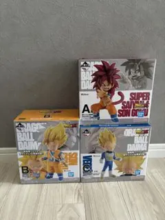 悟空　ベジータ　一番くじ　フィギュア　セット