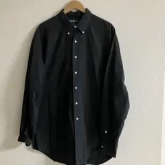 Ralph Lauren オーバーサイズシャツ XXLサイズ古着 ブラック