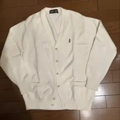 EAST BOY ホワイト カーディガン 11号