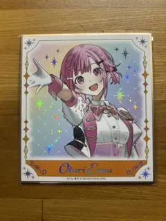 プロセカ 鳳えむ 感謝祭 5th オーロラ箔押しミニ色紙