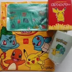 マクドナルド グッズ ポケモンセット ポテトハンディファン他おまけ付 マクドナルド グッズ ポケモンセット ポテトハンディファン他おまけ付