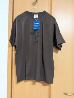 Disney Fantasy shop◆ミッキー　プリントTシャツ／ブラウンのサムネイル