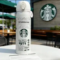 Starbucks ステンレスボトル 1971 ホワイト500mlのサムネイル