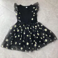 SHEIN ベビー チュールワンピース 90cm デイジー柄 未着用のサムネイル