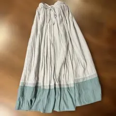 WORLD dessin ロングスカート