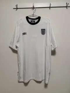 00s UMBRO サッカーイングランド代表 トレーニングトップ ゲームシャツ