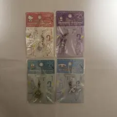 サンリオ　シリコンリング付きアクリルチャーム　4点まとめ売り