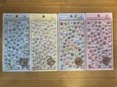 しずくちゃん　 ボンボンドロップシールミニ　４種セット 正規品