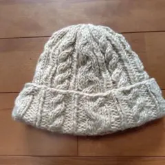 URBAN RESEARCH DOORS ケーブル編みニット帽