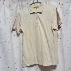 CLOSSHI 半袖 ポロシャツ 薄ピンクLLサイズ