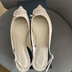 COACH VEDA LTHR SLINGBACK パンプス 24.5cmのサムネイル