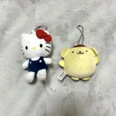 キティ　ポムポムプリン　サンリオ　キーホルダー　セット売り