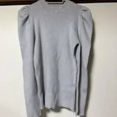 INGNI リブ編み パフスリーブ ニット