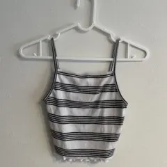 FOREVER 21 ホワイトキャミソール　Mサイズのサムネイル