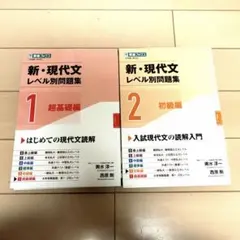 新現代文レベル別問題集1 、2 セット