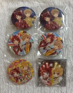 すとぷり 莉犬くん るぅとくん るぅりーぬ ペア缶バッジ