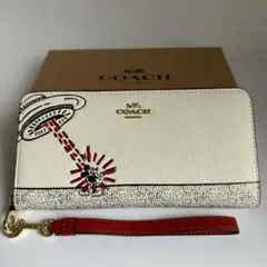 コーチ COACH 長財布 C7800 UFO ホワイト.