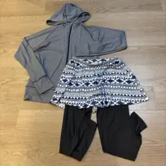 専用　水着　ラッシュガード　ラッシュスカートレギンス　セットアップ　LL