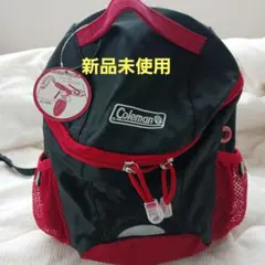 【新品未使用】Coleman コールマン　キッズリュック 5ℓ 赤×黒