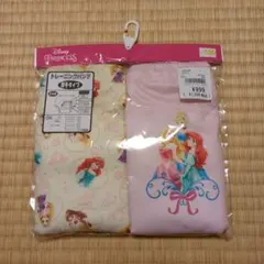 ディズニープリンセス　トレーニングパンツ　5層　厚手　2枚セット 100
