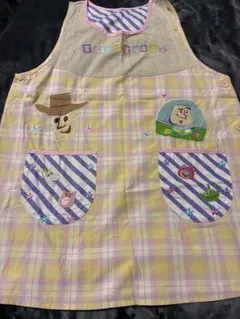 TOY STORY エプロン 保育士 キャラクター刺繍のサムネイル