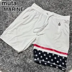 2026年最新】muta MARINE カラー：ホワイト系 メンズ ショートパンツ