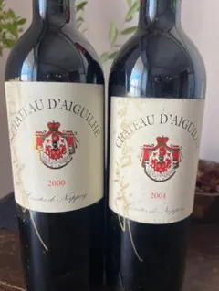 シャトー・デギユ CHATEAU D'AIGUILHE 00 01 2本セット シャトー・デギユ CHATEAU D'AIGUILHE 00 01 2本セット - メルカリ