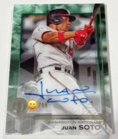 topps juan soto 直書きauto
