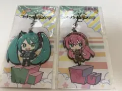 マジカルミライ2016 初音ミク 巡音ルカ ラバーストラップ