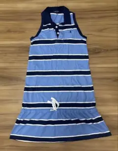 Ralph Lauren ノースリーブワンピース ボーダー 160