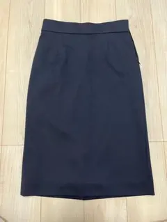 ORIHICAタイトスカート M ネイビー