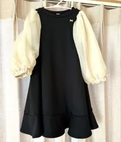 美品　100㎝アプレレクール　ワンピース　オケージョン　セレモニー　入園式