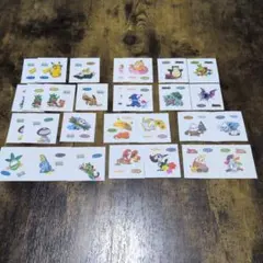 ポケモンパンシールセット　29枚　かぶりあり