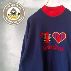 nw1118 USA製 SANTEE #1 Grandma スウェット L