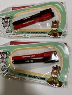 週末特価 京都競馬場 ターフィ ホワイトボード ペン セットx2 178