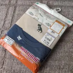〚秋冬物〛ホットラップ　半袖　３枚組　肌着　シャツ