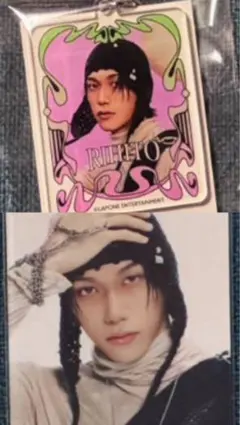 池﨑理人アクリルキーホルダー➕トレカセット INI POPUP ポップアップ