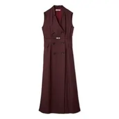 美品】snidel スイッチングジレワンピ S グレー - メルカリ