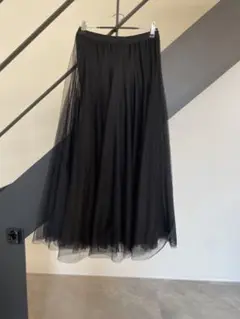 miele grande ロングチュールスカート