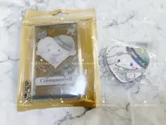 Lafary×シナモロール クリアカードケース、缶バッジ